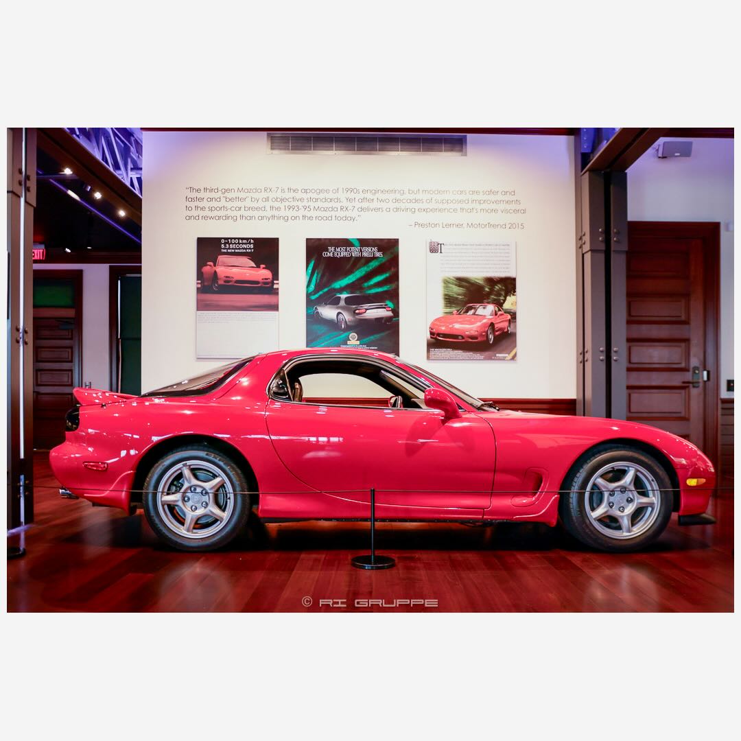 JDM exhibit at Audrain Automobile Museum, Newport RI